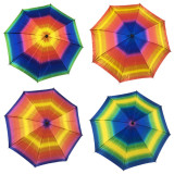 Professional Parasol Production - 26 Inch (Rainbow)