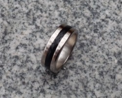 Magnetic Engraved PK Ring - Black Deluxe (6 Sizes)