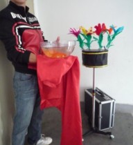 Bouquet & Fish Bowl Production Table