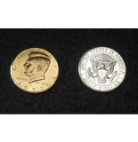 Half Dollar (Half Gold, Half Silver)