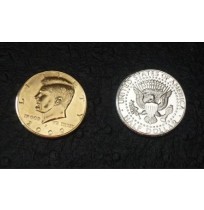 Half Dollar (Half Gold, Half Silver)