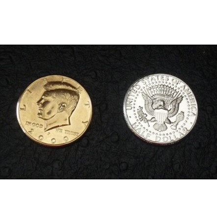 Half Dollar (Half Gold, Half Silver)