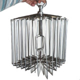 Appearing Bird Cage - Rectangle 12.5 Inch (Gold/Silver)