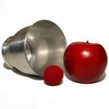 The Wide Mouth Deluxe Chop Cup - Aluminium (Silvery)