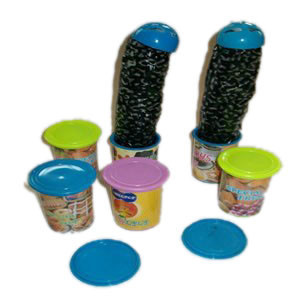 Faux Caterpillar Candy Jar