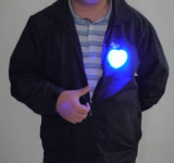 Heart-Shaped Light Set (Red/Blue)