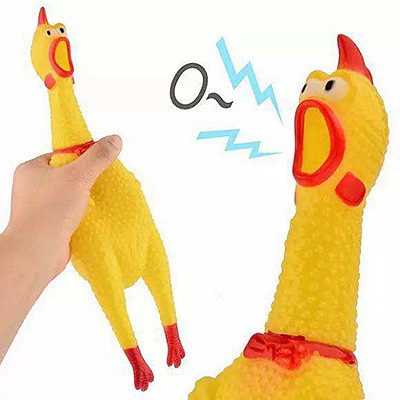 Rubber Shrilling Chicken
