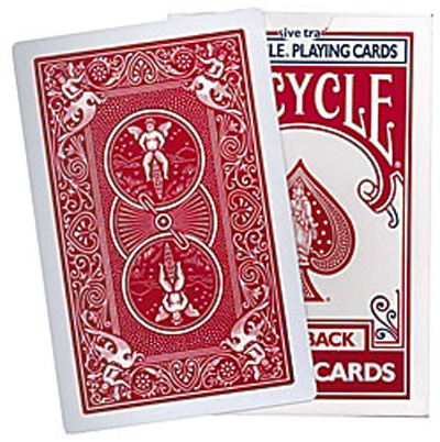 Jumbo Mirage Deck Bicycle for Jumbo Sidekick - Magic Trick - China