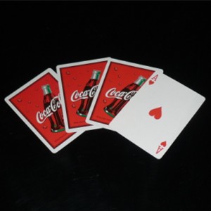 CocaCola Nostalgia Playing Cards コカコーラ Vintage 1990s Always Coca Cola Playing Cards, Plastic Coated