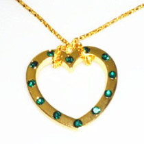 Jewelry Infinity Ring - Heart Shaped