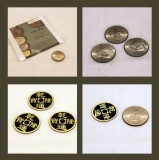 Double Face Super Triple Coin by Johnny Wong