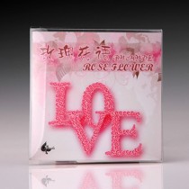 Rose Flower - The Card