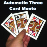 Automatic Three Card Monte - Poker Size (8.8x6.4cm)