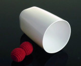 Chop Cup (Porcelain White, Plastic) by 52magic