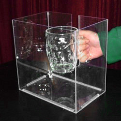 Self Exploding Glass Magic Trick - 400ml Breaking Illusion For Professional Magicians & Mentalists
