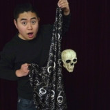 Floating Skull with Zombie Gimmick