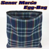 Senor Mardo Egg Bag (Red/Blue)