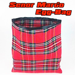 Senor Mardo Egg Bag (Red/Blue) - Magic Trick - China Magic Shop