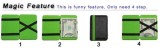 Magic Money Clip - Green/Black