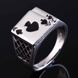 Magician's Ring (A&J of Spades)
