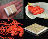 Throw Streamers - 3 Colors, Pack of 20 (16 x 6 Meters)