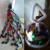 Hand Throw Streamer Cups - Mylar Multicolor (9 Pieces/Pack)