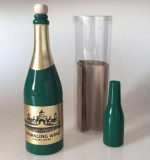 Vanishing Champagne Bottle - Black/Green
