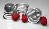 Cups and Balls With Chop Cup Aluminium - Combo