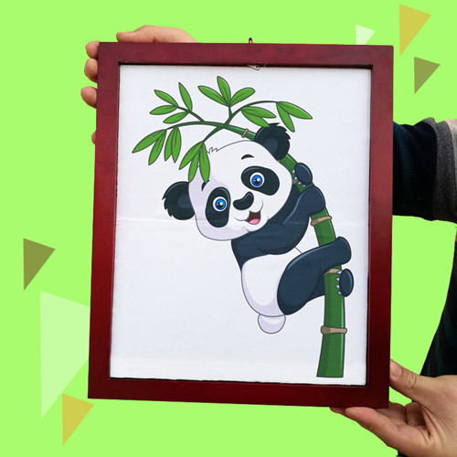 Panda Comes Out of the Frame