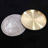 Expanded Shell Super Morgan Dollar (Head/Tail, Brass)