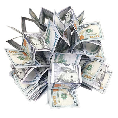 Spring Bills (US Dollar/Japanese Yen/Euro, Large)