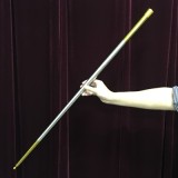 Vanishing Cane (Metal, Gold&Silver, 120cm)