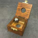 Steel Ball Thru Glass