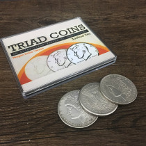 Triad Coins (Morgan Gimmick) by Joshua Jay