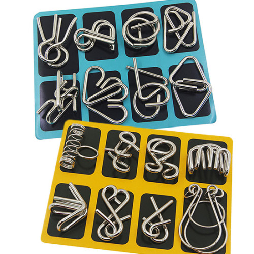 Cast Metal Puzzle Set (Pack of 16)