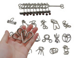 Cast Metal Puzzle Set (Pack of 18)