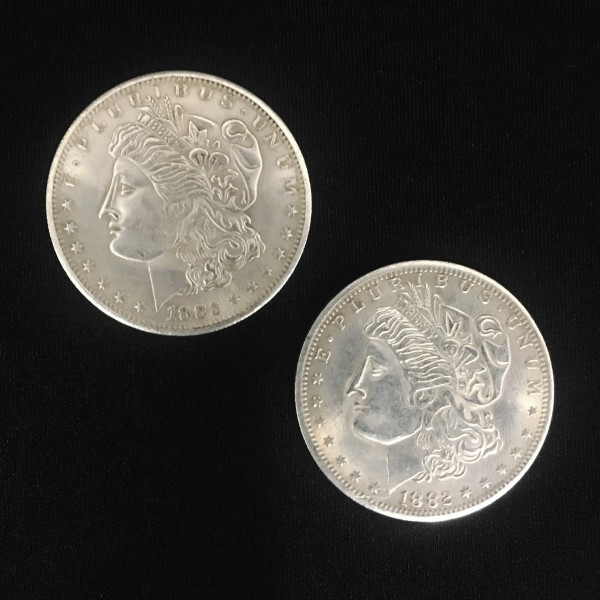 Double Sided Morgan Dollar (Heads)