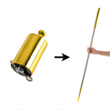 Appearing Cane - Metal (Gold&Silver,1.1M)