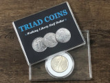 Triad Coins (Walking Liberty Half Dollar Gimmick)