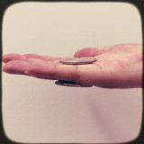 Magnetic Morgan Dollar (Super Strong, 3.8cm, Brass)