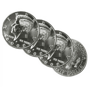 Jumbo Half Dollar Shells 3 + 1 Set