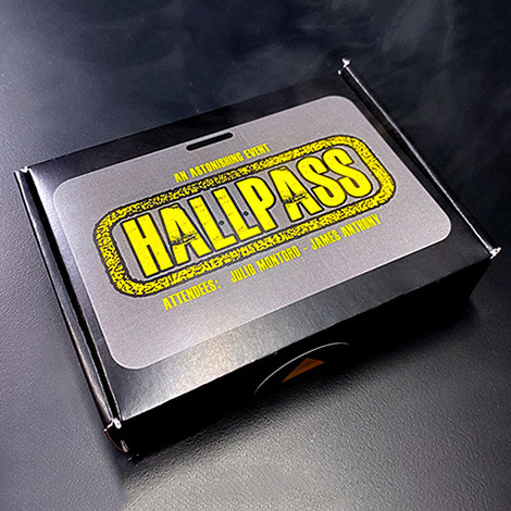 * HALLPASS (Gimmicks and Online Instructions) by Julio Montoro
