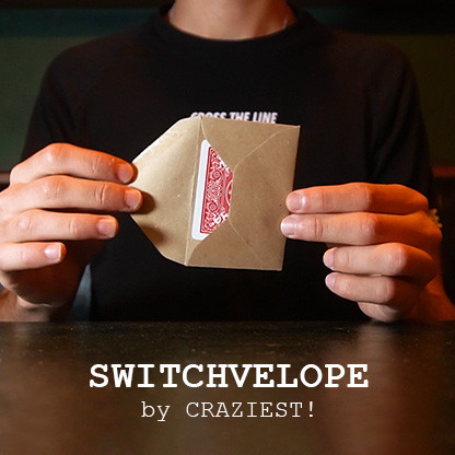 * SWITCHVELOPE (Gimmicks and Online Instructions) by The Craziest