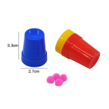 Mini Cups & Balls - Plastic