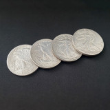 Space Fall Coins (Walking Liberty Half Dollar) by Oliver Magic