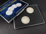 Space Fall Coins (Walking Liberty Half Dollar) by Oliver Magic