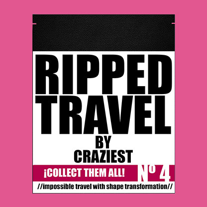 RIPPED TRAVEL (Gimmicks and Online Instruction) by Craziest