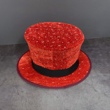 Folding Top Hat (Velvet, 6 Colors)
