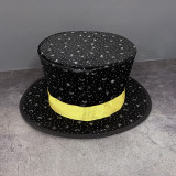 Folding Top Hat (Velvet, 6 Colors)