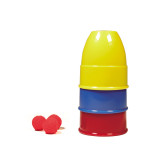 Deluxe Cups and Balls (Plastic) by Kupper Magic